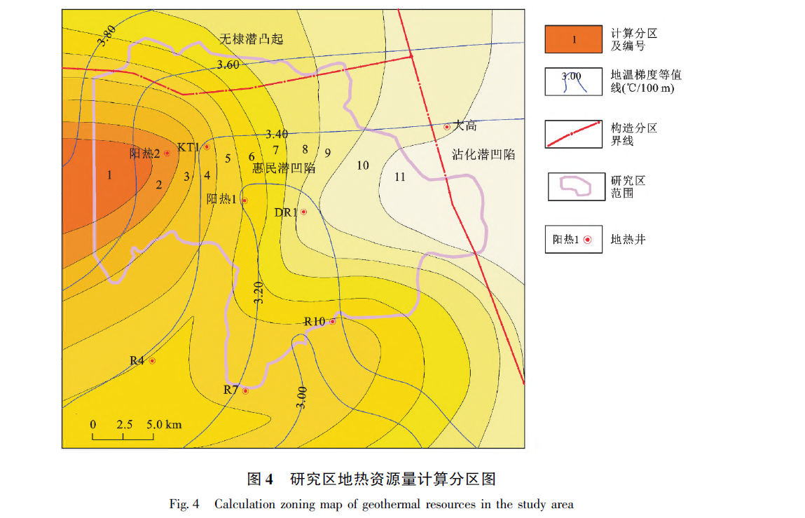 山東省陽信縣東部地區(qū)地熱地質(zhì)特征及資源量評價-地熱資源開發(fā)利用-地大熱能